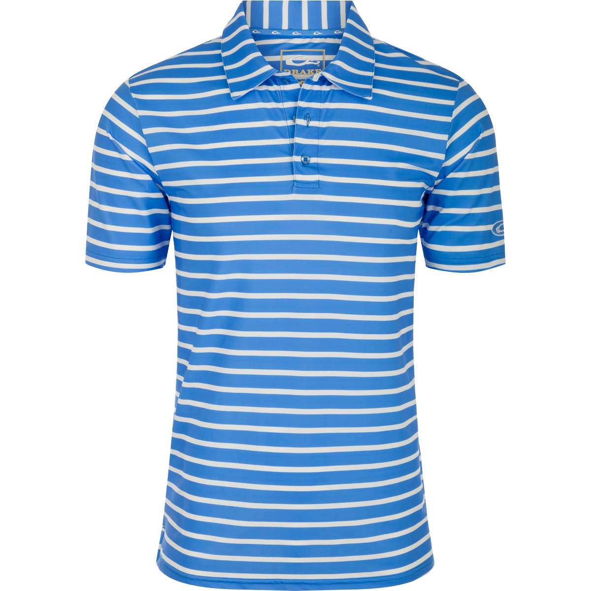 Performance S/S Stretch Striped Polo – Drake Waterfowl