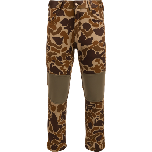 Endurance Jean Cut Wader Pant with camouflage design, featuring front slash and rear pockets, adjustable waist, and Agion Active X2® scent control technology.