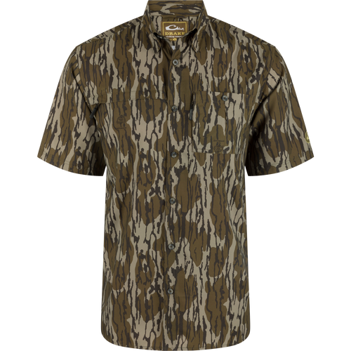 Short-Sleeved Flyweight Camo Hunting Shirt