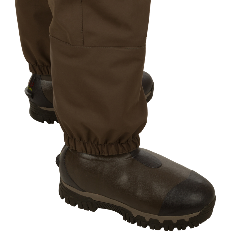 Insulated Guardian Elite HND Front Zip Wader- Brown