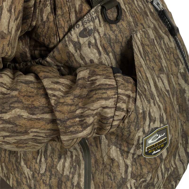 Insulated Guardian Elite HND Front Zip Wader- Mossy Oak Shadow Grass Habitat