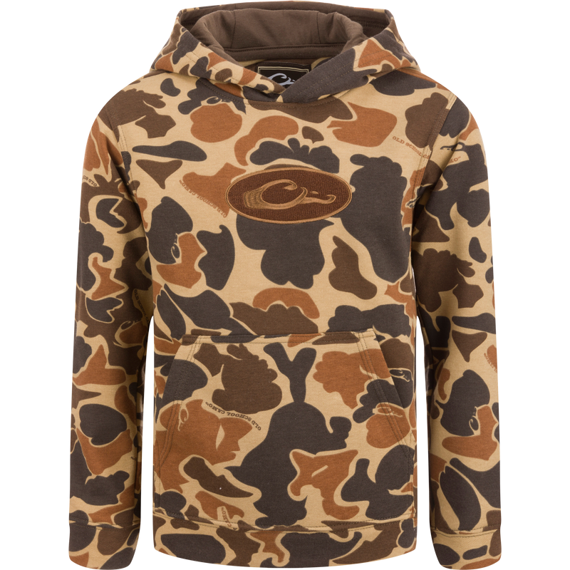 Youth Old School Hoodie by Drake Waterfowl