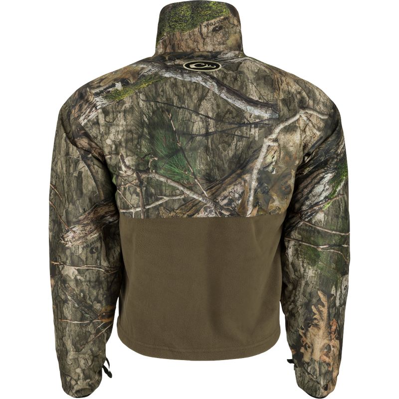 LST Refuge 3-in-1 Jacket - Mossy Oak Country DNA: A versatile jacket with camouflage pattern, waterproof fabric, and removable hood. Perfect for hunters in any environment.