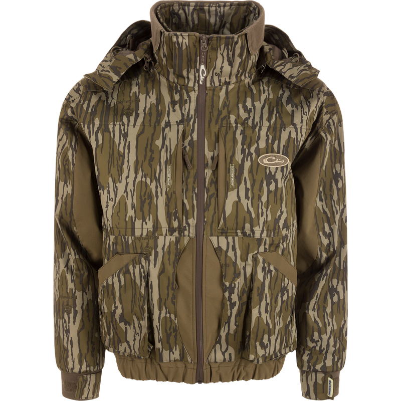 LST Reflex 3-in-1 Plus 2 Jacket featuring camouflage design, versatile layers, and multiple pockets for hunting and outdoor activities.