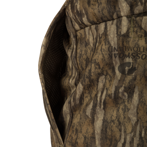 Close-up of the MST Waterfowl Under-Wader Jogger, showcasing durable fabric and jogger-style tapered legs, ideal for wearing under waders.