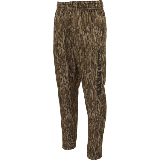MST Waterfowl Under-Wader Jogger - camouflage pants with tapered legs, front slash pockets, and Magnattach™ closure rear pockets, ideal for wearing under waders.