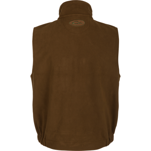 MST Solid Windproof Layering Vest with logo, featuring vertical zippered chest pocket, Magnattach™ chest pocket, and lower hand warmer pockets.