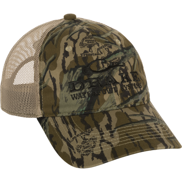 CAP-BLANK MESH BACK (CAMO) H&L IN FRONT !