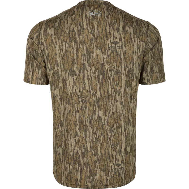 Youth EST Camo Performance Short Sleeve Crew - Realtree – Drake Waterfowl