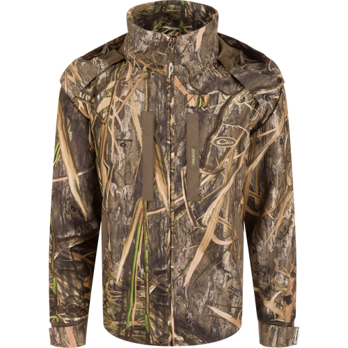 EST Heat-Escape™ Full Zip 2.0 hunting jacket with Heat-Escape™ vents, Magnattach™ pocket, and waterproof Refuge HS™ fabric. Ideal for early-season hunting.