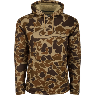 LST Silencer Fleece-Lined Hoodie - Drake Waterfowl