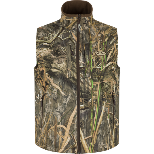 Drake Waterfowl MST Windproof Softshell Vest