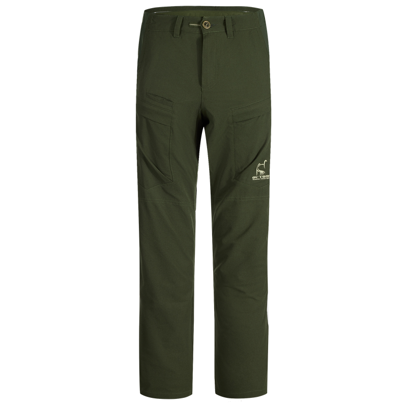 Turkey Pant with Spider Web Technology featuring stretch waistband and hip panels, designed for mobility and quiet movement, ideal for hunting.