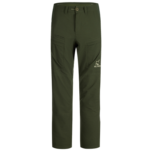 Turkey Pant with Spider Web Technology featuring stretch waistband and hip panels, designed for mobility and quiet movement, ideal for hunting.