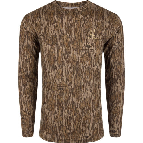 Performance Camo Long Sleeve Crew