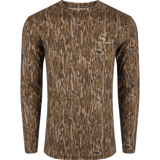 Performance Camo Long Sleeve Crew