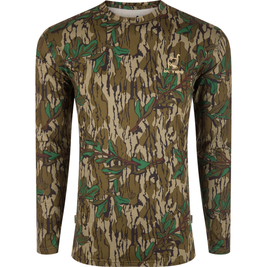 Performance Camo Long Sleeve Crew