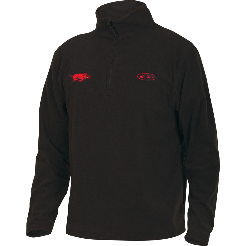 Arkansas Camp Fleece 1/4 Zip Pullover