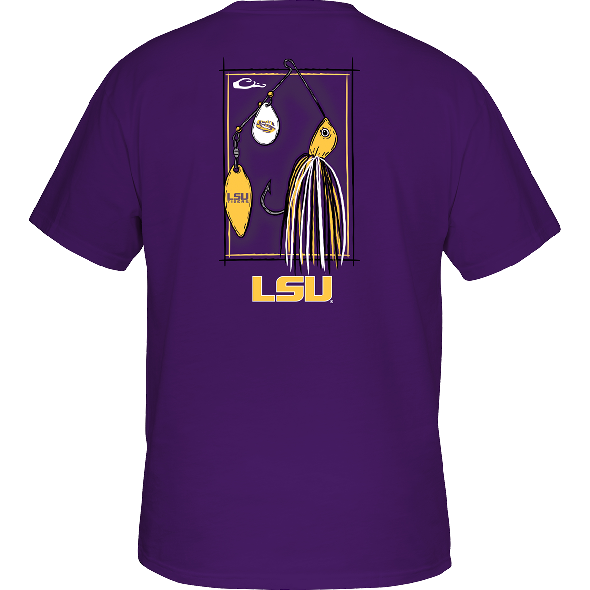 LSU Drake Lure T-Shirt Purple / XLarge