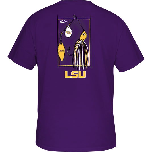 LSU Drake Lure T-Shirt Purple / XLarge