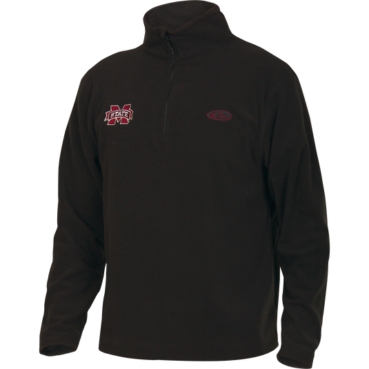 Mississippi State Camp Fleece 1/4 Zip Pullover