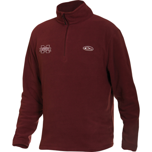 Mississippi State Camp Fleece 1/4 Zip Pullover