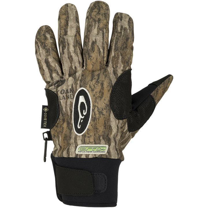 Drake Est Refuge Hs Gore Tex Waterproof Gloves Mossy Oak Bottomland