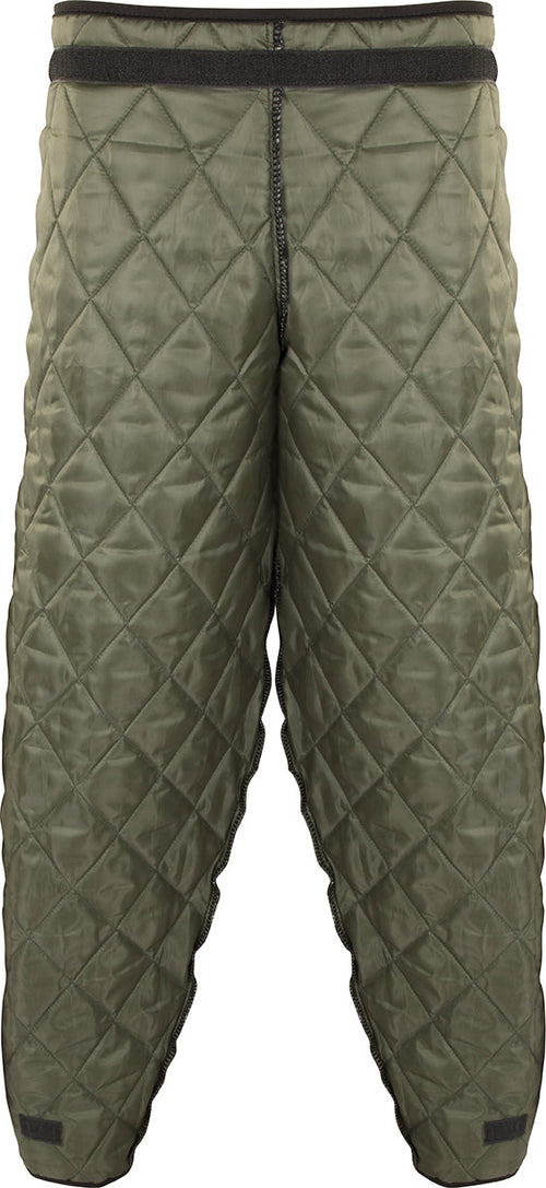 Guardian Elite™ 6 Layer 4-in-1 Waist-High Wader with Tear-Away Liner featuring a diamond quilted pattern, showcasing high-performance and versatile functionality for hunting and fishing.