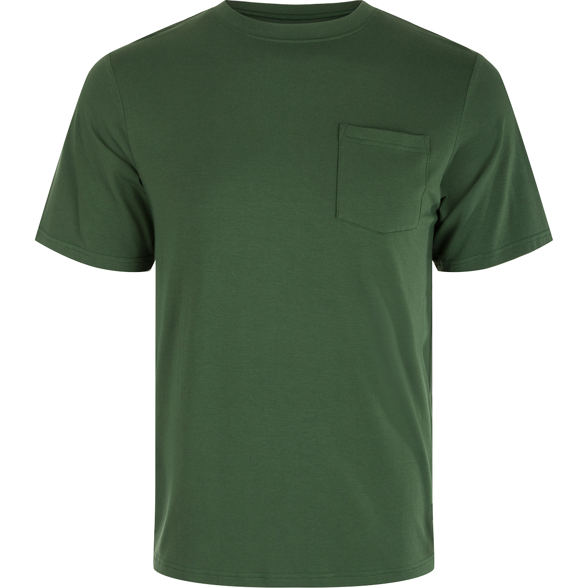 Bamboo Short Sleeve Pocket Crew - Drake Waterfowl