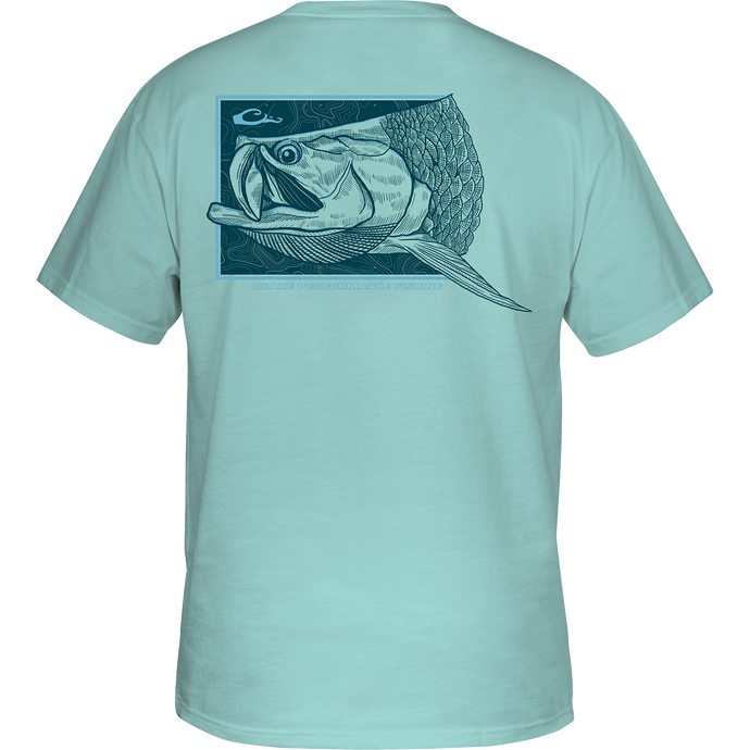 Men's Mossy Oak Red Fish Classic Logo T-Shirt - White - 3X Large