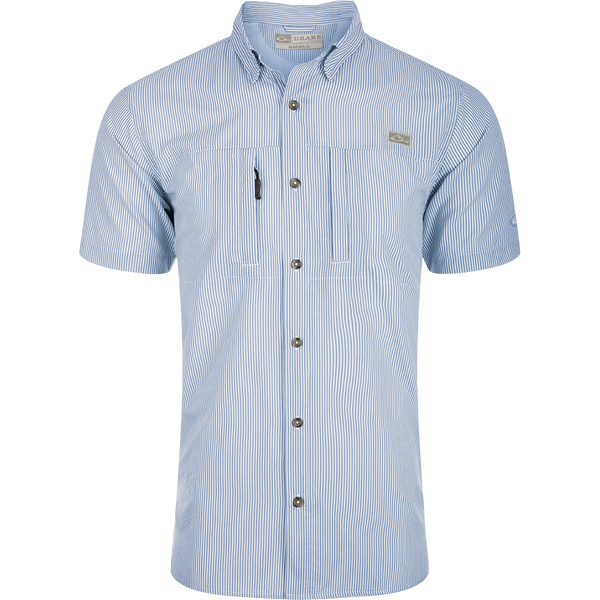 Classic Seersucker Stripe Shirt S/S – Drake Waterfowl