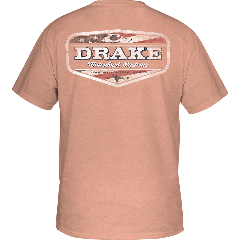 Mens Pheasant Hunt Badge T-Shirt