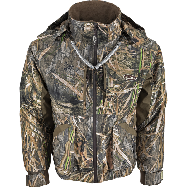 Insulated store waterfowl jacket