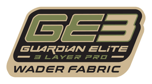 Guardian Elite™ 6-Layer 4-in-1 Waist-High Wader with Tear-Away Liner, featuring reinforced seams, removable camo bib, and insulated liner for versatile hunting and fishing use.