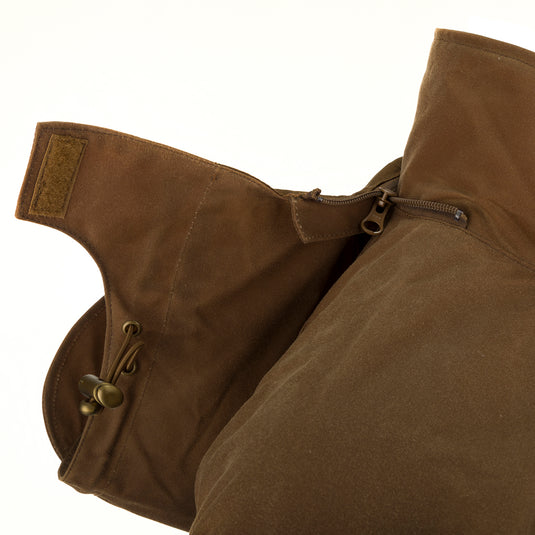 Insulated Waxed-Canvas Tote Medium Brown | L.L.Bean